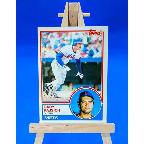 1983 Topps #317 Gary Rajsich in EXMT Condition Mets - Picture 1 of 2